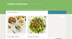 Desktop Screenshot of healthyfoodrecipess.com