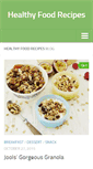 Mobile Screenshot of healthyfoodrecipess.com
